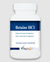 Betaine HCL (Aide digestive pour l'hypochlorhydrie)