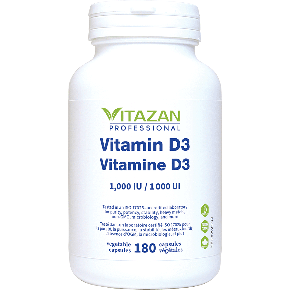 Vitamin D3 (1,000 IU)