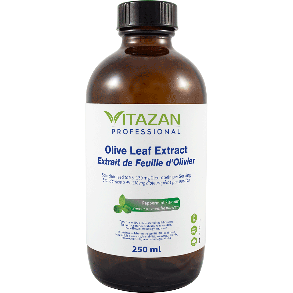 Olive Leaf Extract (Standardized to 95–130 mg Oleuropein per Serving)