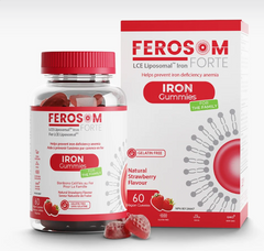 Ferosom LCE Liposomal Iron Gummies