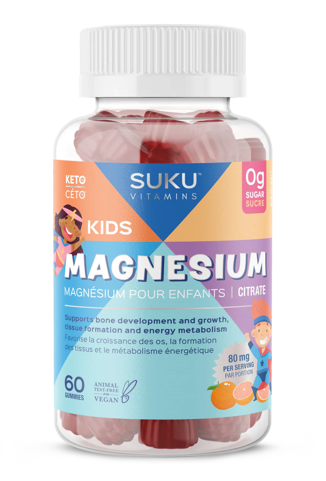 Magnésium citrate pour enfant