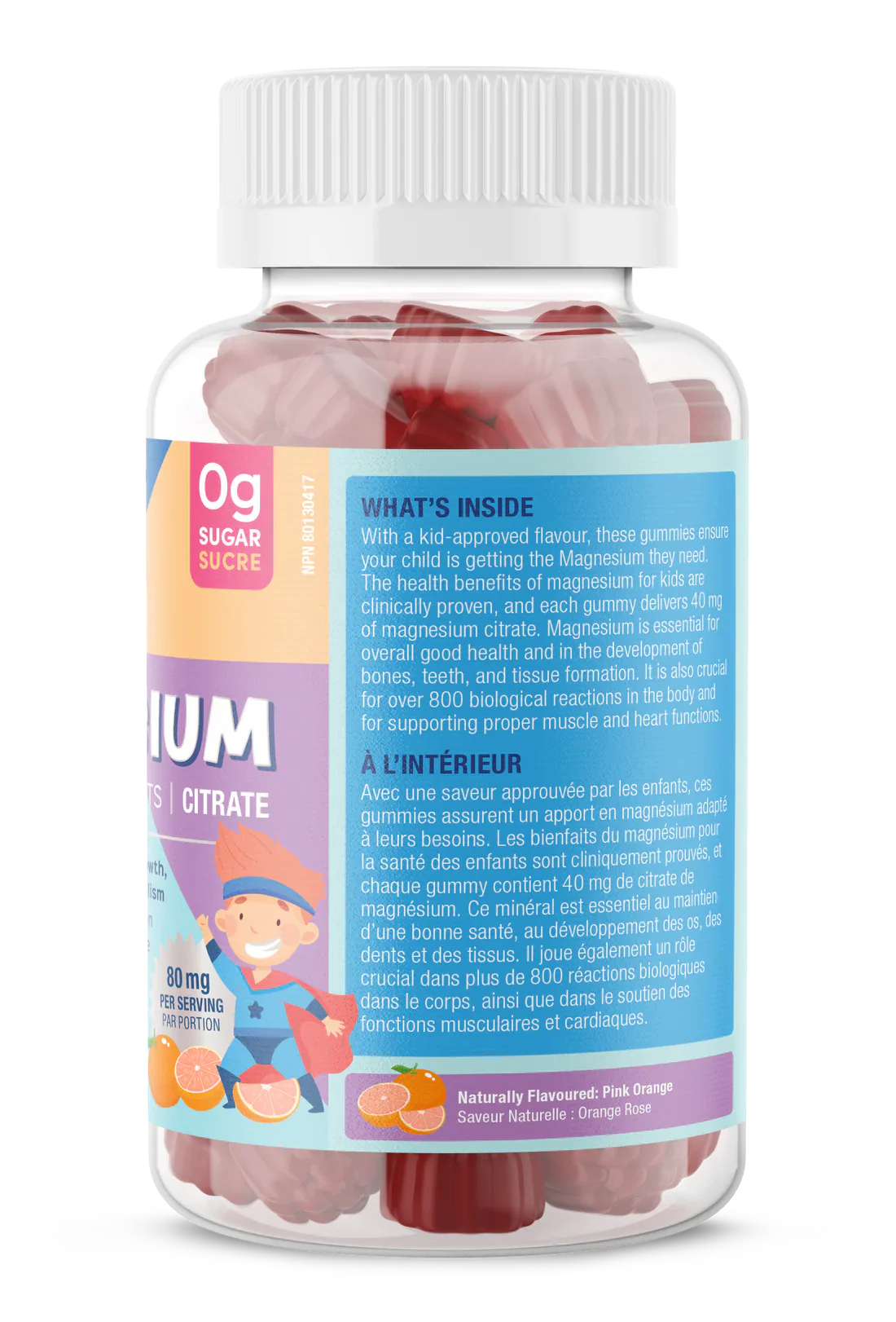 Magnésium citrate pour enfant