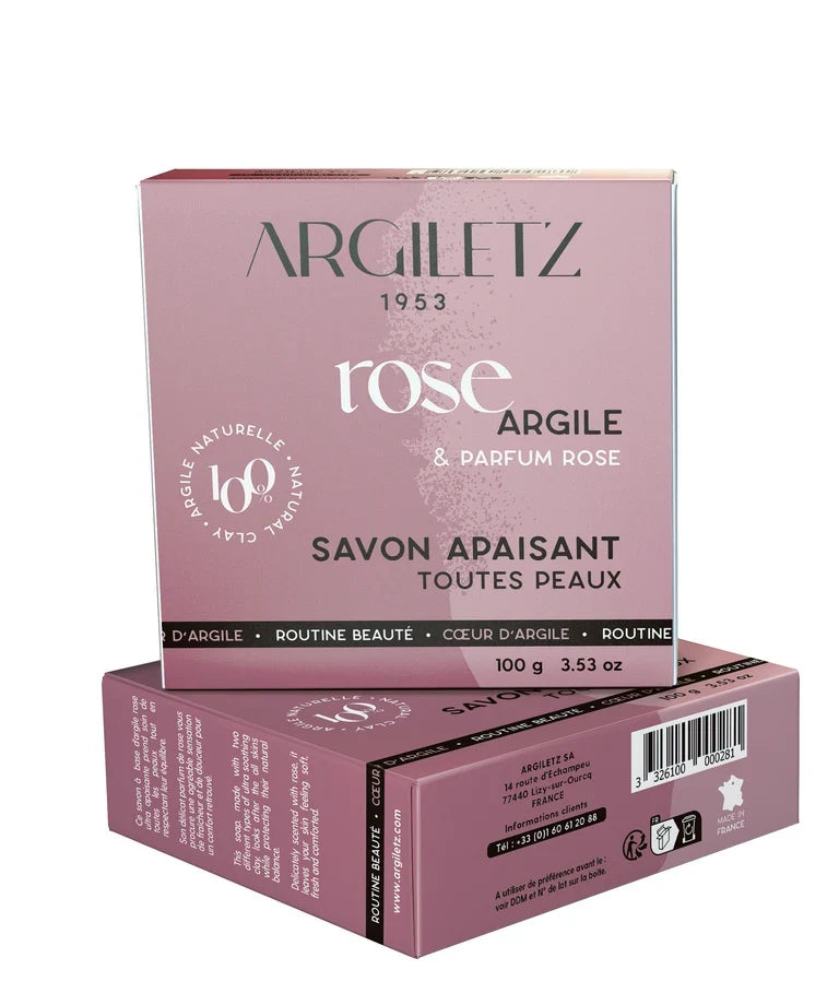 Savon doux – argile rose