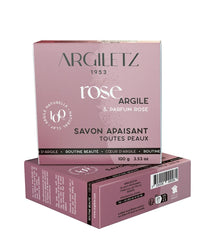 Savon doux – argile rose