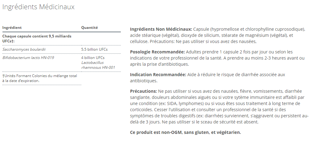 UltraFlora ACUTE CARE Probiotic