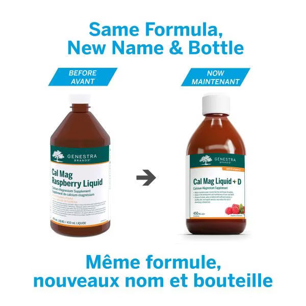 Cal Mag Liquid + D (Cal Mag Raspberry Liquid)