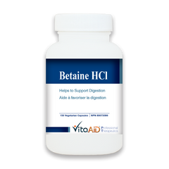 Betaine HCL (Aide digestive pour l'hypochlorhydrie)