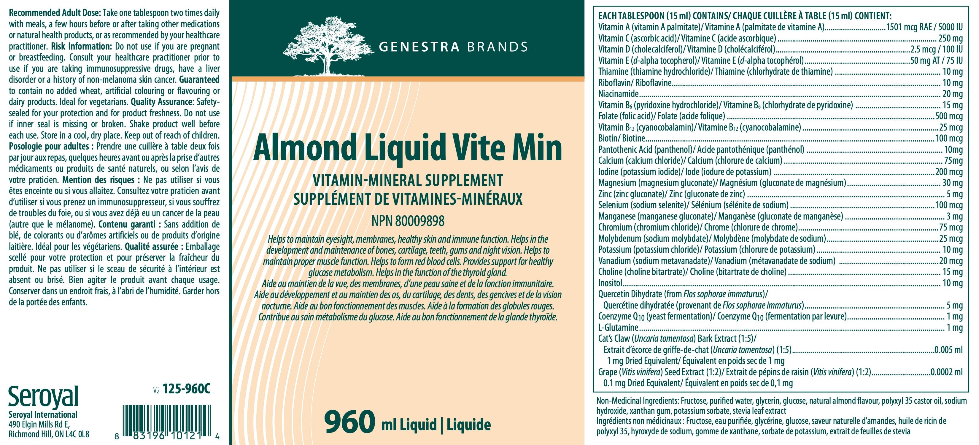 Almond Liquid Vite Min