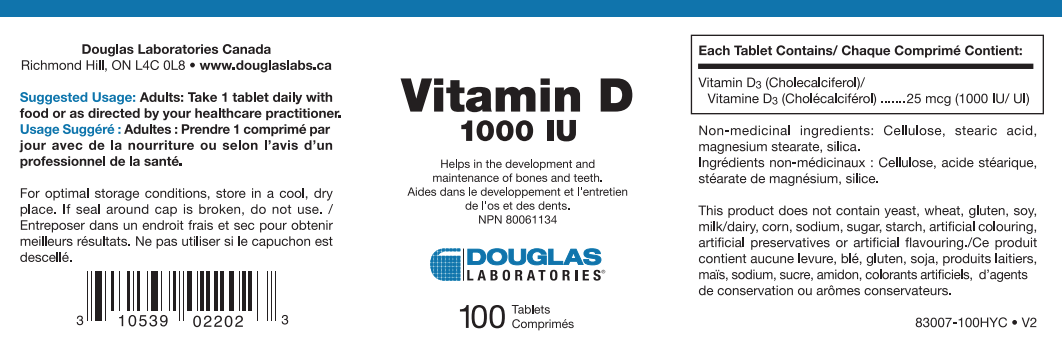 Vitamine D 1000 IU